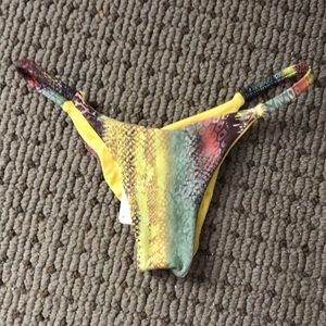 BRAND NEW San Lorenzo yellow bikini bottoms